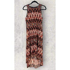 Karen Kane Women S Woods Patterned Boho Sleeveless Scoop Neck Maxi Dress USA